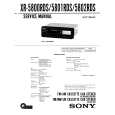 SONY XR5800RDS Manual de Servicio