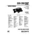 SONY DSR200 Manual de Servicio