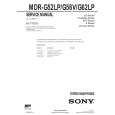 SONY MDR-G52LP Catálogo de piezas