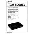SONY TCM-5000EV Manual de Usuario