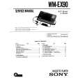 SONY WMEX90 Manual de Servicio