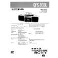 SONY CFS930L Manual de Servicio