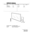 SONY PFM50C1E Manual de Servicio