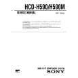 SONY MHC590 Manual de Servicio