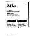SONY XS-L5MK2 Manual de Usuario