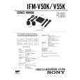 SONY IFMV55K Manual de Servicio