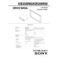 SONY KDE50XBR950 Manual de Servicio