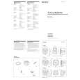 SONY XS-S1600 Manual de Usuario