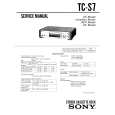 SONY TC-S7 Manual de Usuario