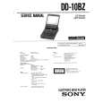 SONY DD10BZ Manual de Servicio
