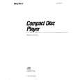 SONY CDP-C715 Manual de Usuario