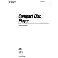 SONY CDP-23 Manual de Usuario