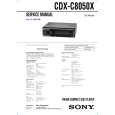 SONY CDXC8050X Manual de Servicio