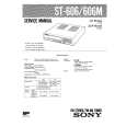 SONY ST606/M Manual de Servicio