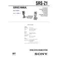SONY SRSZ1 Manual de Servicio