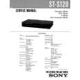SONY STS120 Manual de Servicio