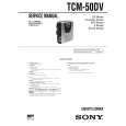 SONY TCM50DV Manual de Servicio