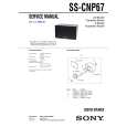 SONY SSCNP67 Manual de Servicio