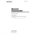 SONY RMPP505 Manual de Usuario