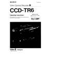SONY CCD-TR6 Manual de Usuario