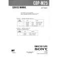 SONY CDPM25 Manual de Servicio