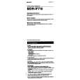 SONY MDR-IF710 Manual de Usuario