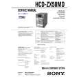 SONY HCDZX50MD Manual de Servicio