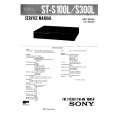SONY STS300L Manual de Servicio