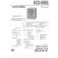 SONY HCDH900 Manual de Servicio