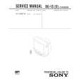 SONY KVT25MF1K Manual de Servicio
