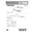 SONY ST707RM Manual de Servicio