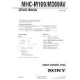 SONY MHCM300AV Manual de Servicio