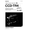 SONY CCD-TR4 Manual de Usuario