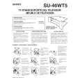 SONY SU46WT5 Manual de Usuario