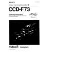 SONY CCD-F73 Manual de Usuario