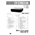 SONY EVS700ES/UB Manual de Servicio