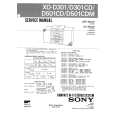 SONY XOD501CDM Manual de Servicio