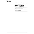 SONY UP-D9500 Manual de Servicio
