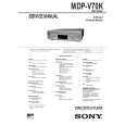 SONY MDPV70K Manual de Servicio