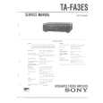 SONY TAFA3ES.PDF Manual de Servicio
