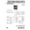 SONY HCDVX5A Manual de Servicio