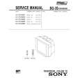 SONY KVXF34M50 Manual de Servicio
