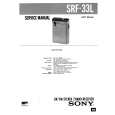 SONY SRF33L Manual de Servicio