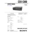 SONY CDXC880 Manual de Servicio