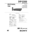 SONY DVP-S3000 Manual de Usuario