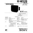 SONY KVM2521D Manual de Servicio