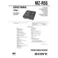 SONY MZR55 Manual de Servicio