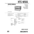 SONY HTCW555 Manual de Servicio