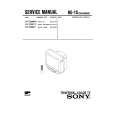 SONY KVT29SF11 Manual de Servicio