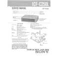 SONY ICFC250L Manual de Servicio